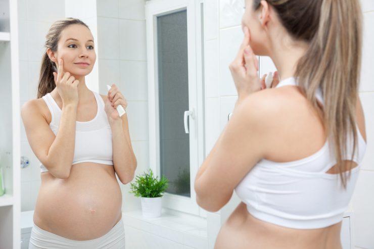 У будущих мам будет гормонозависимая чрезмерная пигментация кожи