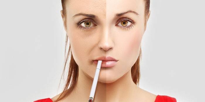 нікотин сприяє викидня на ранньому терміні вагітності; присутність затяжного кашлю курця стає нормою повсякденності; куріння підвищує ризик інфаркту міокарда, інсульту судин головного мозку; негативні наслідки поширюються на шкіру, сприяють її старінню; спостерігається зміна тембру голосу, постійно турбує сухий кашель; куріння може закінчитися раком легенів; нікотин може стати причиною глибокої депресії; куріння викликає психічні розлади, схильні до рецидивів; судини шлунка під впливом нікотину патологічно звужують, порушується перистальтика; сигарети завдають серйозної шкоди структурі нігтів, волосся, зубів