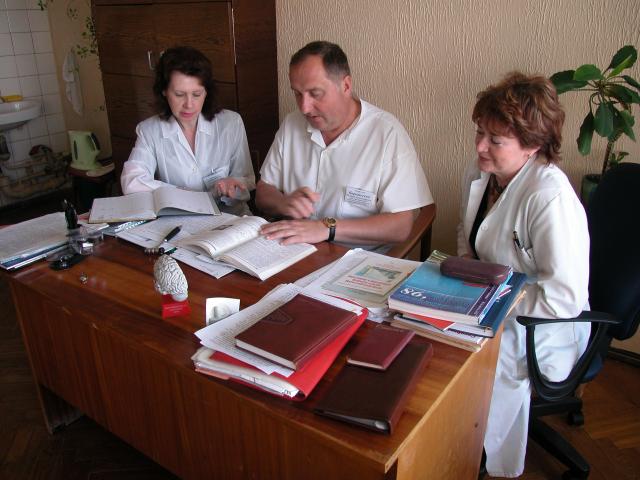 Завідувач відділом клінічної діагностики, докт